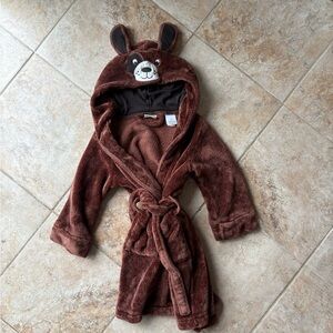 LL Bean Toddler Robe with Dog Hood